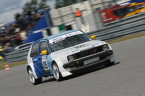 Morten Schmidt vender endnu en gang tilbage med sin brede VW Golf II.